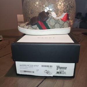 Gucci sneakers for toddler boys